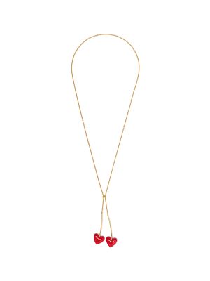 A.P.C. Heart Pendants Necklace