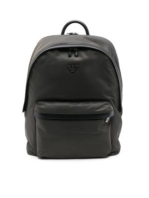 Emporio Armani Logo-Plaque Backpack