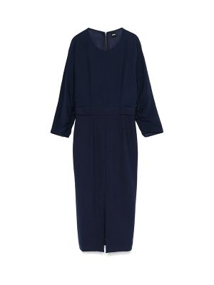 Boss Button-Tab Midi Dress