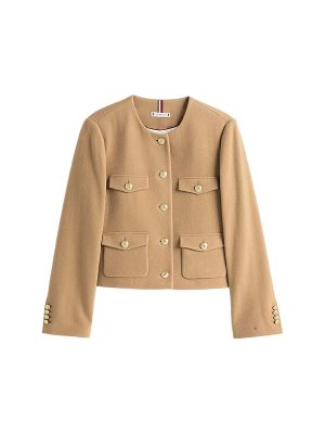 Tommy Hilfiger Cropped Wool Jacket