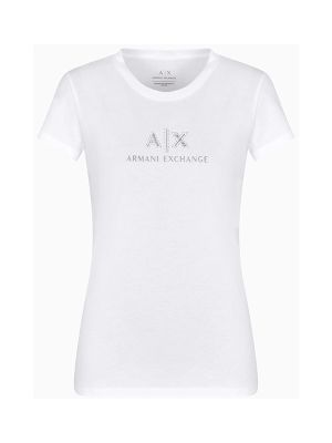 Armani Exchange Logo-Embellished T-Shirt