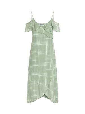 Armani Exchange Ruffled Off-Shoulder Dress