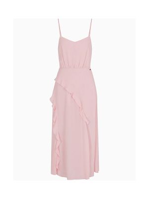 Armani Exchange Ruffle-Edge Dress