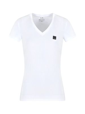 Armani Exchange Logo-Plaque T-Shirt