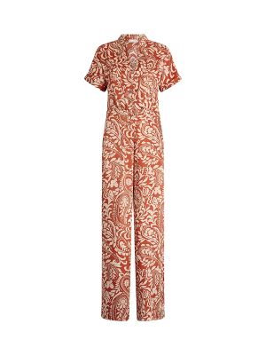 LIU JO Printed Twill Jumpsuit