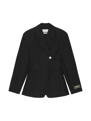 Ganni Appliqué Blazer