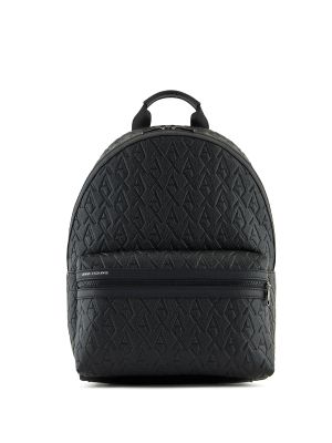 Armani Exchange Monogram-Debossed Backpack