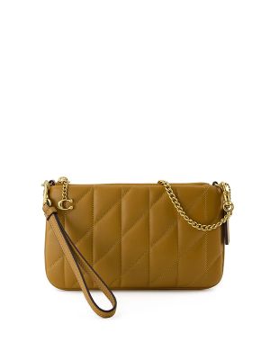 Coach quilted clutch bag