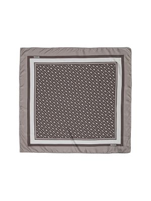 Boss Monogram-Print Scarf
