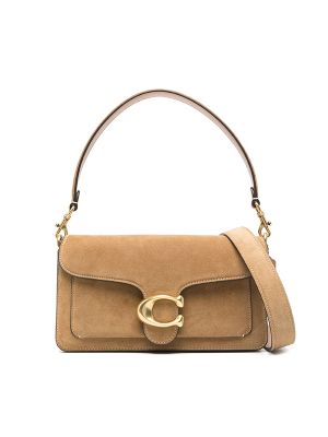 Coach suede shoulder bag