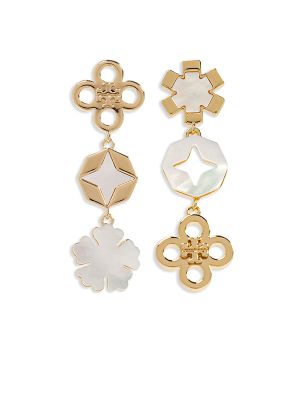 Tory Burch mother of pearl earrings