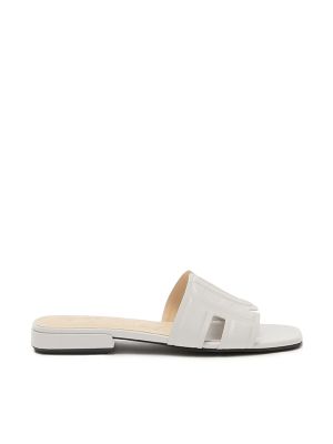 Furla Embossed Logo Sandals