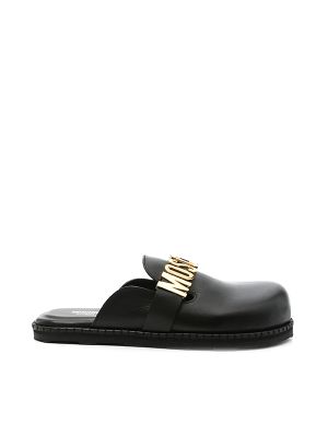 Moschino Leather Mules