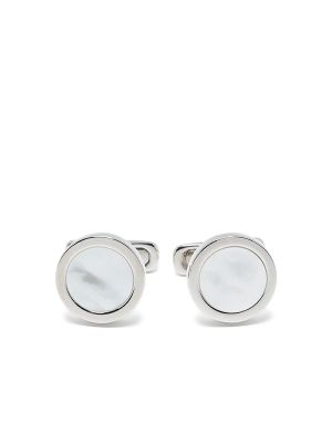 Giorgio Armani Engraved-Logo Cufflinks