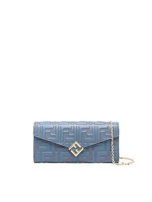 Fendi Monogram-Pattern Clutch Bag