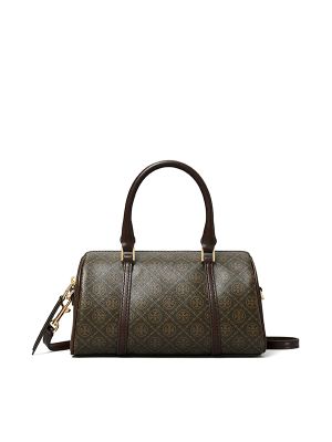 Tory Burch Mini T Monogram Barrel Tote Bag