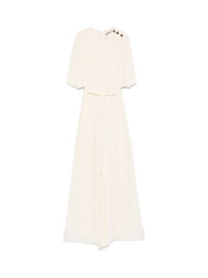 Twin Set Crepe Georgette Jumpsuit