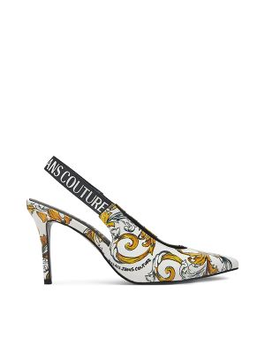 Versace Jeans Couture Logo-Print Pumps