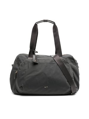 Agnes B. Logo Lettering Shoulder Bag