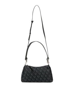 Calvin Klein Monogram-Pattern Shoulder Bag