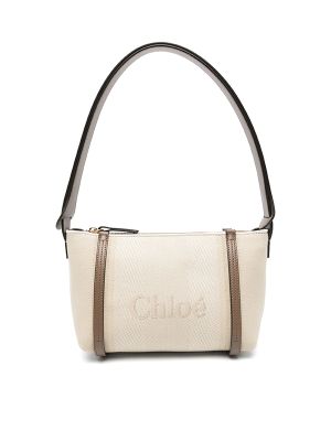 Chloe Logo-Jacquard Shoulder Bag