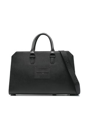 Emporio Armani Logo-Debossed Laptop Bag