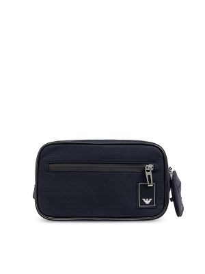 Emporio Armani Logo-Patch Messenger Bag