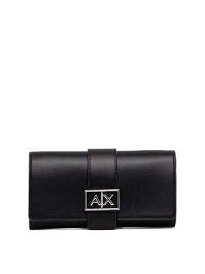 Armani Exchange Logo-Plaque Wallet-On-Chain