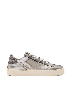 Allsaints Metallic Panelled Sneakers