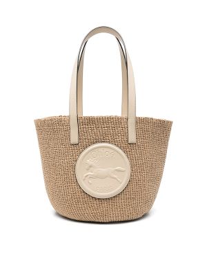 Chloe Slarge Horse Medal Tote Bag