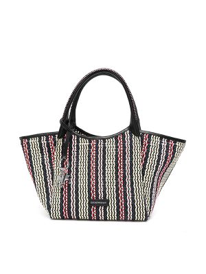 Emporio Armani Basket-Weave Tote Bag