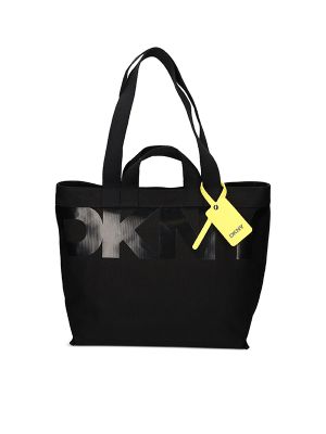 DKNY Large Logo-Print Tote Bag