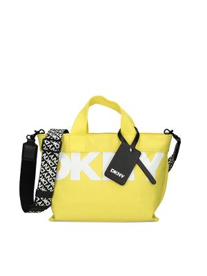 DKNY Logo-Print Tote Bag