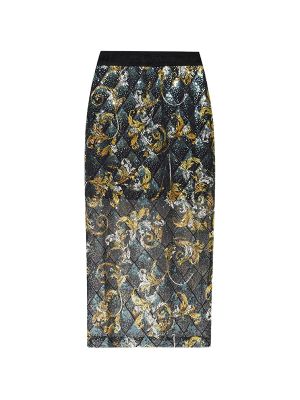 Versace Jeans Couture Barocco Midi Skirt