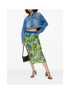 Versace Jeans Couture Barocco Midi Skirt
