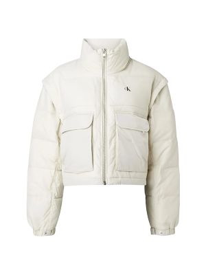 Calvin Klein Mixed Media Jacket