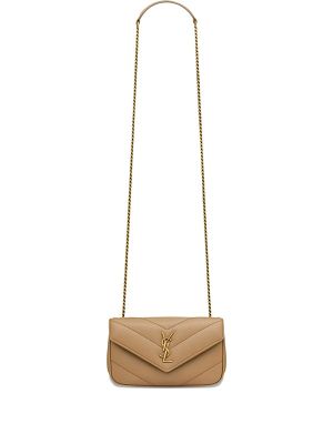 Saint Laurent Mini Loulou Crossbody Bag