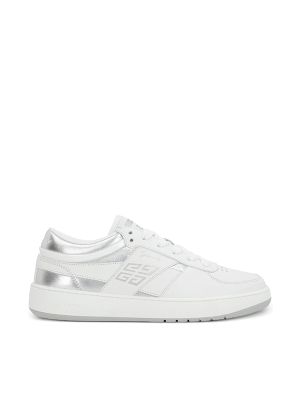 Givenchy Logo-Print Leather Sneakers