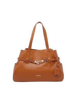 LIU JO Logo-Lettering Tote Bag