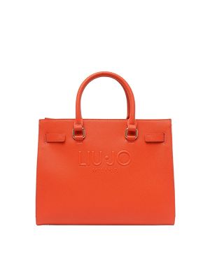 LIU JO Logo-Embossed Tote Bag