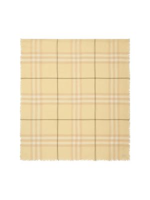 Burberry Checked Wool Scarf