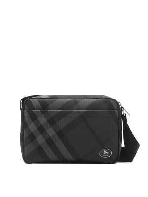 Burberry Checked Messenger Bag