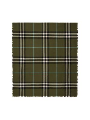Burberry Checked Wool Scarf