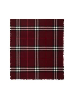 Burberry Checked Wool Scarf