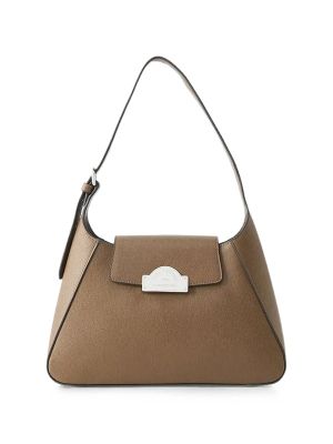 Karl Lagerfeld Rue St-Guillaume Grained-Leather Shoulder Bag