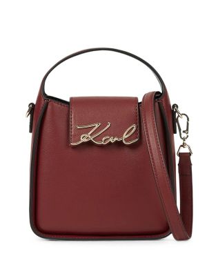Karl Lagerfeld Small K/Signature Crossbody Bag