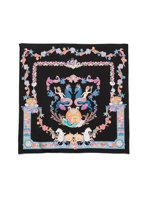 Versace Coral Theatre Scarf