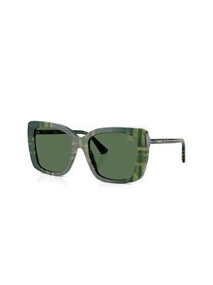 Burberry Check-Pattern Square Sunglasses