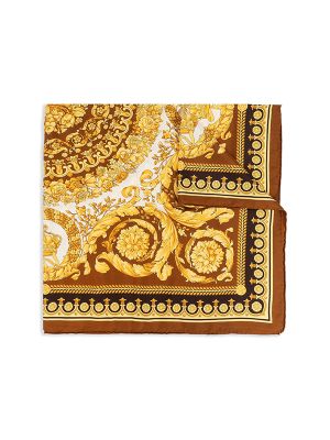 Versace Printed Silk Scarf