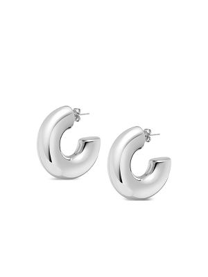 Nialaya Tube Hoop Earrings